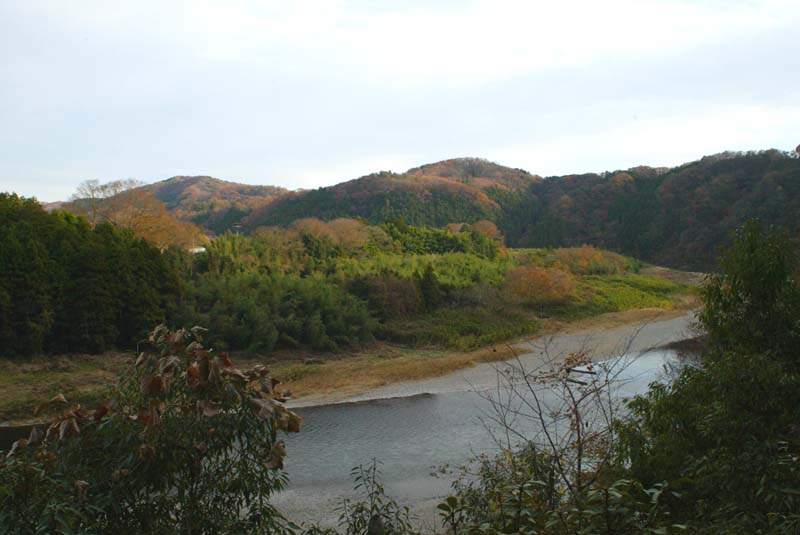 鎌倉山からの那珂川