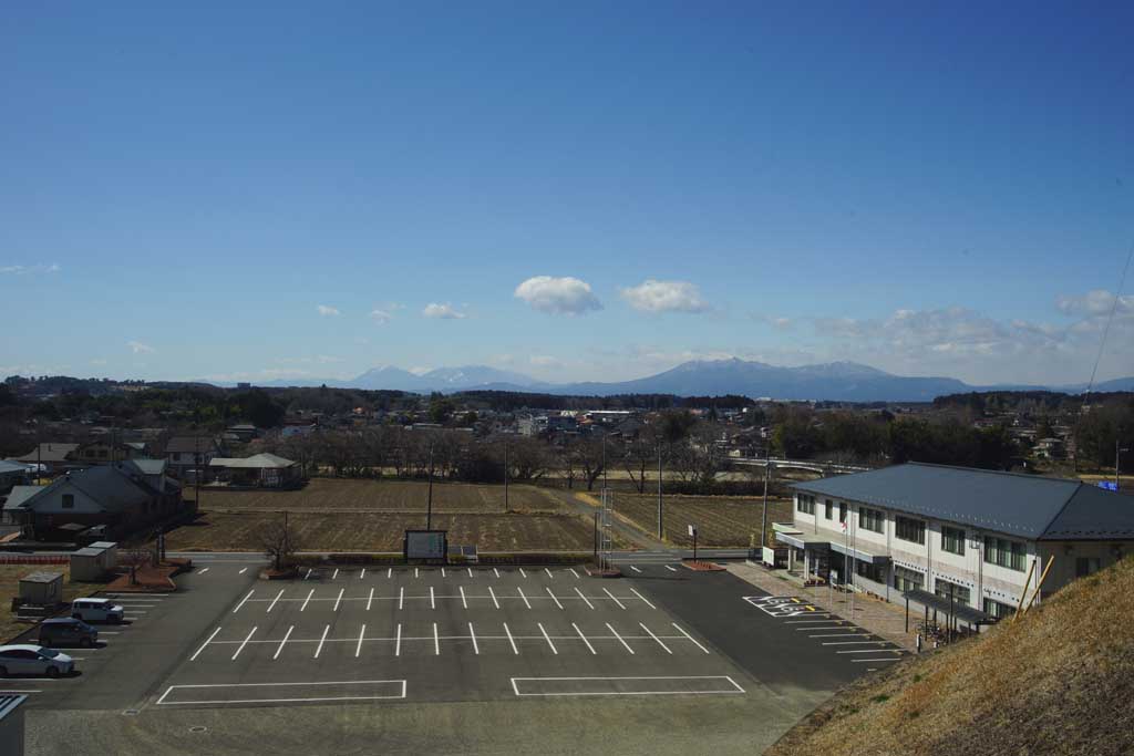 大関和記念碑近くの展望台